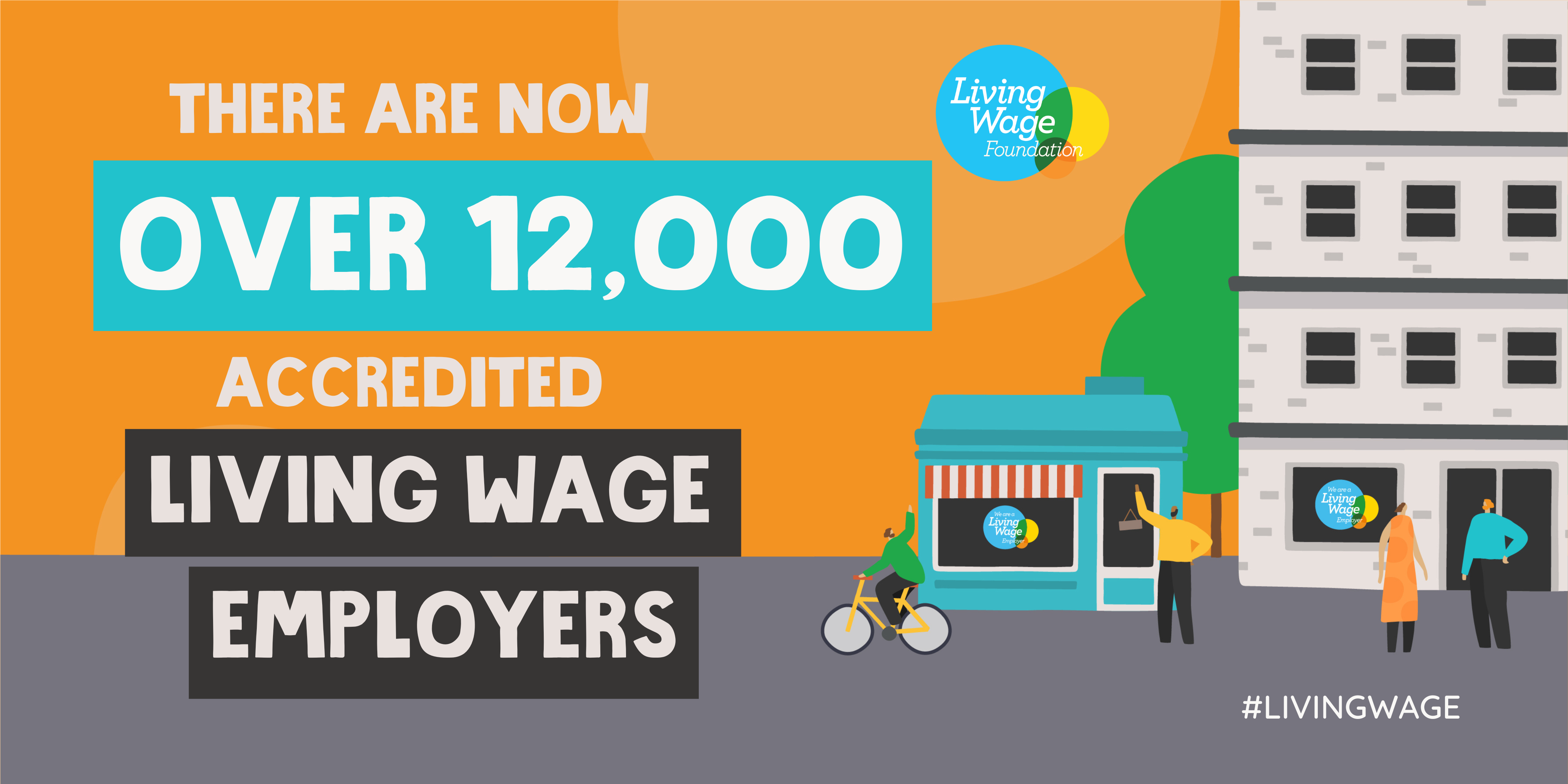 12,000 Employers Paying the Real Living Wage as Inflation Soars